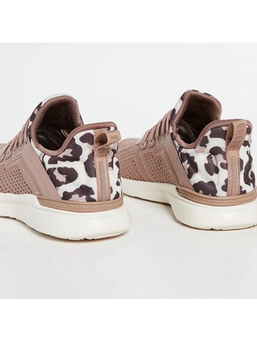 Athletic Propulsion Labs (APL) Techloom Tracer Sneakers Almond Leopard Women’s 7 - Picture 2 of 16